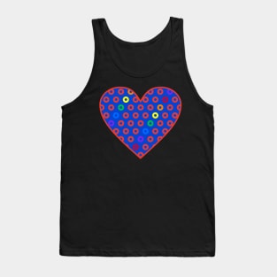 Phish Donuts Pride Heart Tank Top